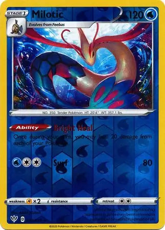 Milotic 039/189 (SWSH03: Darkness Ablaze)  - Reverse Holofoil | Good Games Adelaide SA