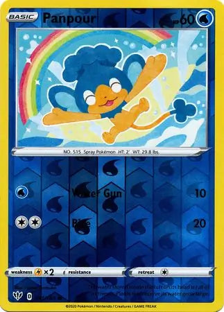 Panpour 041/189 (SWSH03: Darkness Ablaze)  - Reverse Holofoil | Good Games Adelaide SA