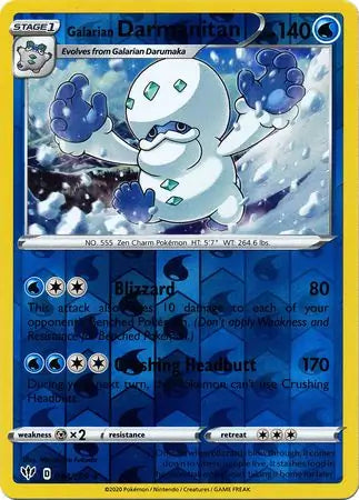 Galarian Darmanitan 044/189 (SWSH03: Darkness Ablaze)  - Reverse Holofoil | Good Games Adelaide SA