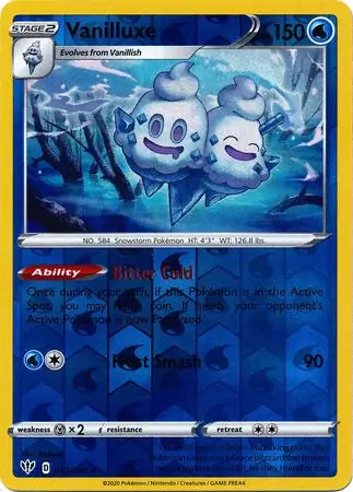 Vanilluxe 047/189 (SWSH03: Darkness Ablaze)  - Reverse Holofoil | Good Games Adelaide SA