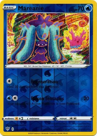 Mareanie 051/189 (SWSH03: Darkness Ablaze)  - Reverse Holofoil | Good Games Adelaide SA