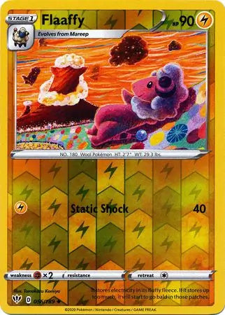 Flaaffy 056/189 (SWSH03: Darkness Ablaze)  - Reverse Holofoil | Good Games Adelaide SA