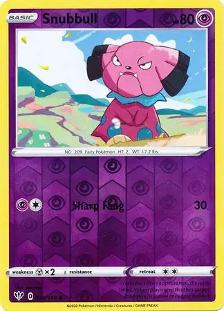 Snubbull 070/189 (SWSH03: Darkness Ablaze)  - Reverse Holofoil | Good Games Adelaide SA