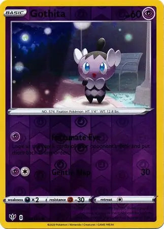 Gothita 073/189 (SWSH03: Darkness Ablaze)  - Reverse Holofoil | Good Games Adelaide SA