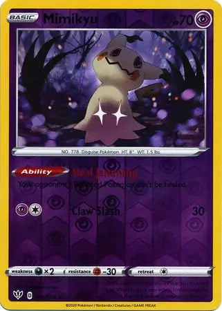 Mimikyu 081/189 (SWSH03: Darkness Ablaze)  - Reverse Holofoil | Good Games Adelaide SA