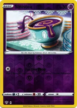 Sinistea 082/189 (SWSH03: Darkness Ablaze)  - Reverse Holofoil | Good Games Adelaide SA