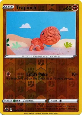 Trapinch 089/189 (SWSH03: Darkness Ablaze)  - Reverse Holofoil | Good Games Adelaide SA