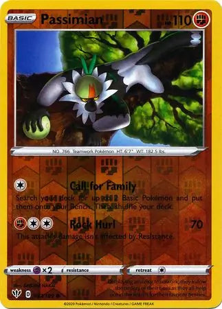 Passimian 097/189 (SWSH03: Darkness Ablaze)  - Reverse Holofoil | Good Games Adelaide SA