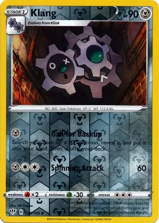 Klang 126/189 (SWSH03: Darkness Ablaze)  - Reverse Holofoil | Good Games Adelaide SA