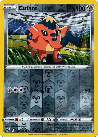 Cufant 131/189 (SWSH03: Darkness Ablaze)  - Reverse Holofoil | Good Games Adelaide SA