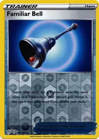Familiar Bell 161/189 (SWSH03: Darkness Ablaze)  - Reverse Holofoil | Good Games Adelaide SA