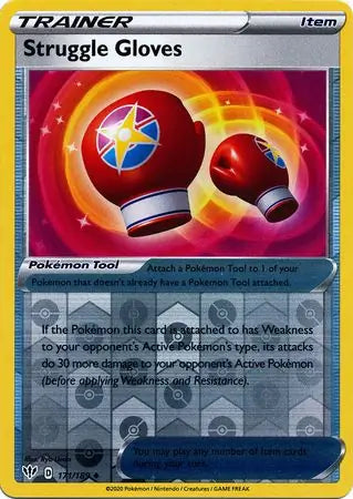 Struggle Gloves 171/189 (SWSH03: Darkness Ablaze)  - Reverse Holofoil | Good Games Adelaide SA