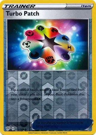 Turbo Patch 172/189 (SWSH03: Darkness Ablaze)  - Reverse Holofoil | Good Games Adelaide SA