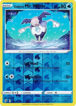 Galarian Mr. Mime 037/192 (SWSH02: Rebel Clash)  - Reverse Holofoil | Good Games Adelaide SA