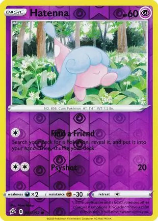 Hatenna 083/192 (SWSH02: Rebel Clash)  - Reverse Holofoil | Good Games Adelaide SA