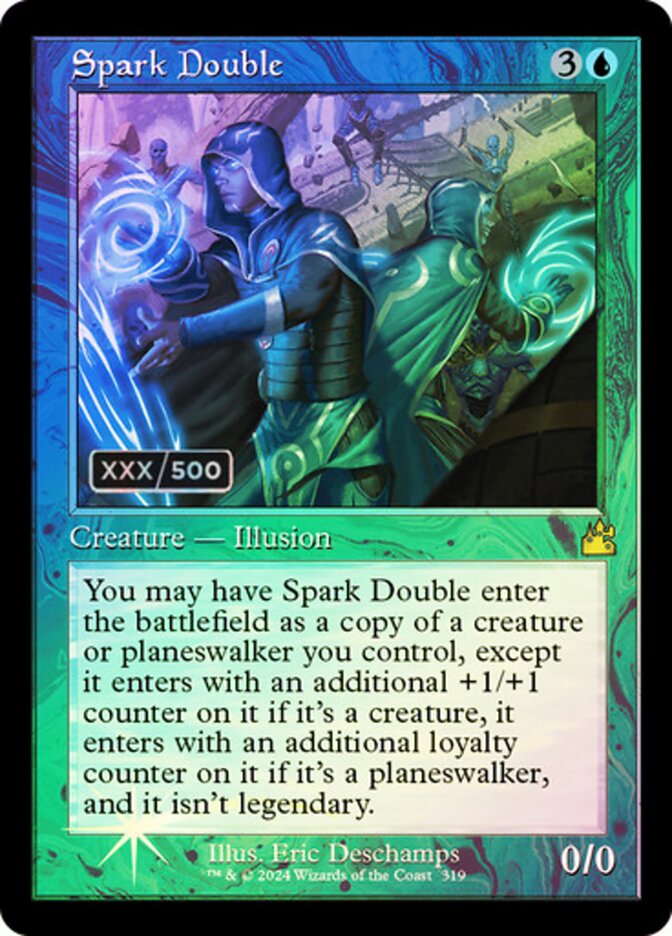 Spark Double Serialized 319 (Ravnica Remastered)  - Foil | Good Games Adelaide SA