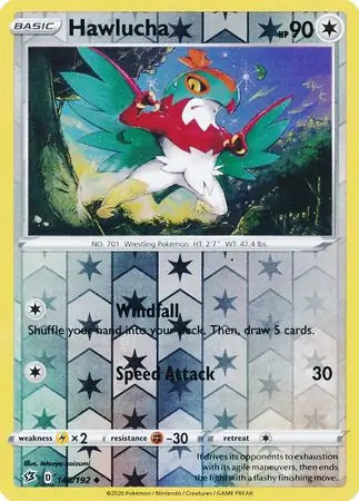 Hawlucha 148/192 (SWSH02: Rebel Clash)  - Reverse Holofoil | Good Games Adelaide SA