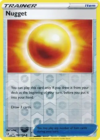 Nugget 162/192 (SWSH02: Rebel Clash)  - Reverse Holofoil | Good Games Adelaide SA
