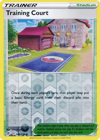 Training Court 169/192 (SWSH02: Rebel Clash)  - Reverse Holofoil | Good Games Adelaide SA