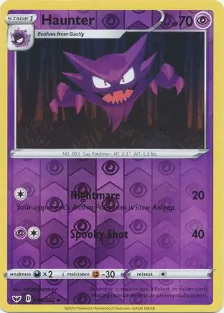 Haunter 084/202 (SWSH01: Sword & Shield Base Set)  - Reverse Holofoil | Good Games Adelaide SA