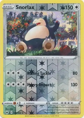 Hoothoot 143/202 (SWSH01: Sword & Shield Base Set)  - Reverse Holofoil | Good Games Adelaide SA