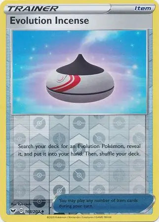 Evolution Incense 163/202 (SWSH01: Sword & Shield Base Set)  - Reverse Holofoil | Good Games Adelaide SA