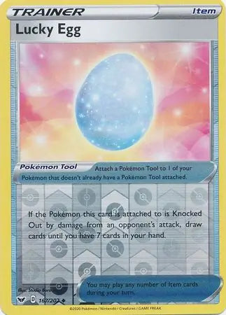 Lucky Egg 167/202 (SWSH01: Sword & Shield Base Set)  - Reverse Holofoil | Good Games Adelaide SA