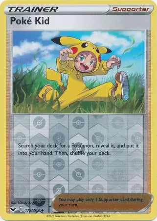 Poke Kid 173/202 (SWSH01: Sword & Shield Base Set)  - Reverse Holofoil | Good Games Adelaide SA