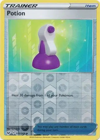 Potion 177/202 (SWSH01: Sword & Shield Base Set)  - Reverse Holofoil | Good Games Adelaide SA