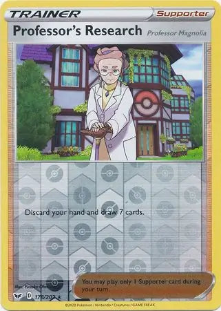 Professor's Research 178/202 (SWSH01: Sword & Shield Base Set)  - Reverse Holofoil | Good Games Adelaide SA