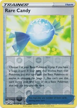 Rare Candy 180/202 (SWSH01: Sword & Shield Base Set)  - Reverse Holofoil | Good Games Adelaide SA