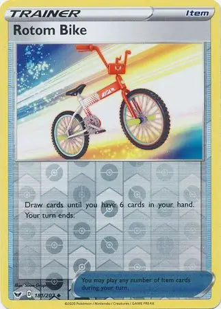 Rotom Bike 181/202 (SWSH01: Sword & Shield Base Set)  - Reverse Holofoil | Good Games Adelaide SA