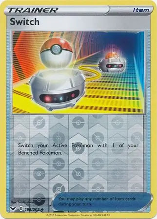 Switch 183/202 (SWSH01: Sword & Shield Base Set)  - Reverse Holofoil | Good Games Adelaide SA