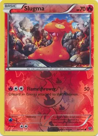 Slugma 20/146 (XY Base Set)  - Reverse Holofoil | Good Games Adelaide SA