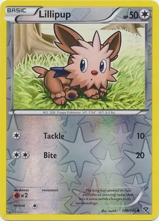 Lillipup 108/146 (XY Base Set)  - Reverse Holofoil | Good Games Adelaide SA