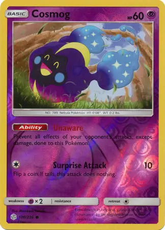 Cosmog 100/236 (SM - Cosmic Eclipse)  - Reverse Holofoil | Good Games Adelaide SA