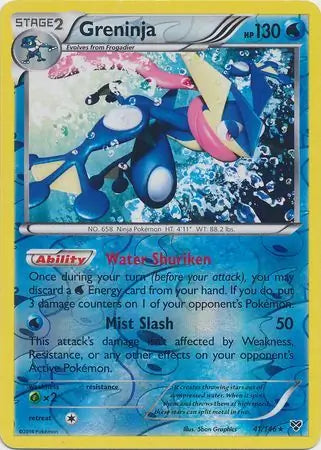 Greninja 41/146 (XY Base Set)  - Reverse Holofoil | Good Games Adelaide SA