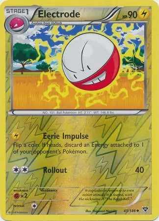 Electrode 45/146 (XY Base Set)  - Reverse Holofoil | Good Games Adelaide SA