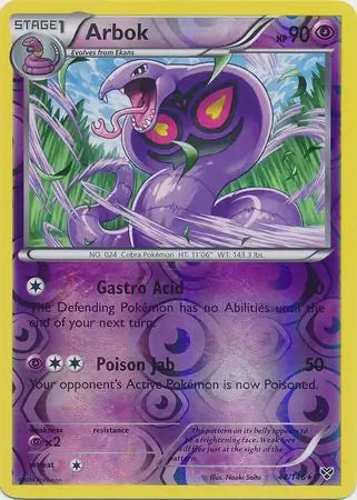 Arbok 48/146 (XY Base Set)  - Reverse Holofoil | Good Games Adelaide SA