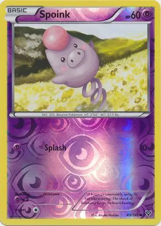 Spoink 49/146 (XY Base Set)  - Reverse Holofoil | Good Games Adelaide SA