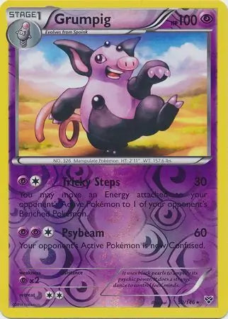 Grumpig 50/146 (XY Base Set)  - Reverse Holofoil | Good Games Adelaide SA
