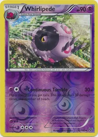 Whirlipede 52/146 (XY Base Set)  - Reverse Holofoil | Good Games Adelaide SA