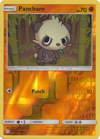 Pancham 119/236 (SM - Cosmic Eclipse)  - Reverse Holofoil | Good Games Adelaide SA