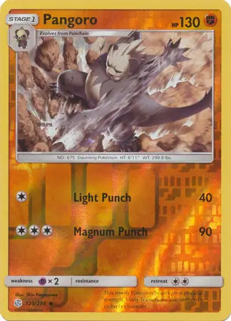 Pangoro 120/236 (SM - Cosmic Eclipse)  - Reverse Holofoil | Good Games Adelaide SA