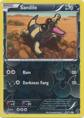 Sandile 69/146 (XY Base Set)  - Reverse Holofoil | Good Games Adelaide SA
