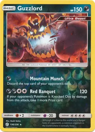 Guzzlord 136/236 (SM - Cosmic Eclipse)  - Reverse Holofoil | Good Games Adelaide SA