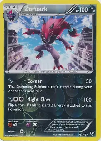 Zoroark 73/146 (XY Base Set)  - Reverse Holofoil | Good Games Adelaide SA