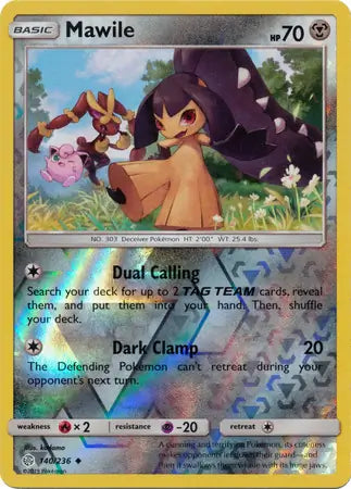Mawile 140/236 (SM - Cosmic Eclipse)  - Reverse Holofoil | Good Games Adelaide SA