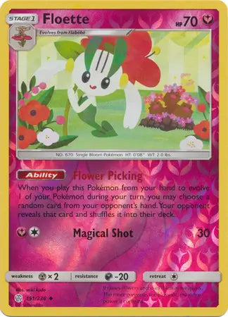 Floette 151/236 (SM - Cosmic Eclipse)  - Reverse Holofoil | Good Games Adelaide SA