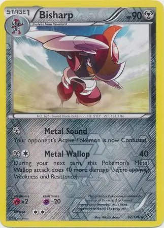 Bisharp 82/146 (XY Base Set)  - Reverse Holofoil | Good Games Adelaide SA
